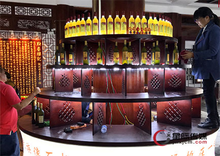 蒙自市石榴公园点春楼一楼展厅白果展展厅设计