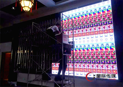 蒙自市石榴公园点春楼一楼展厅室内P3LED电子显示